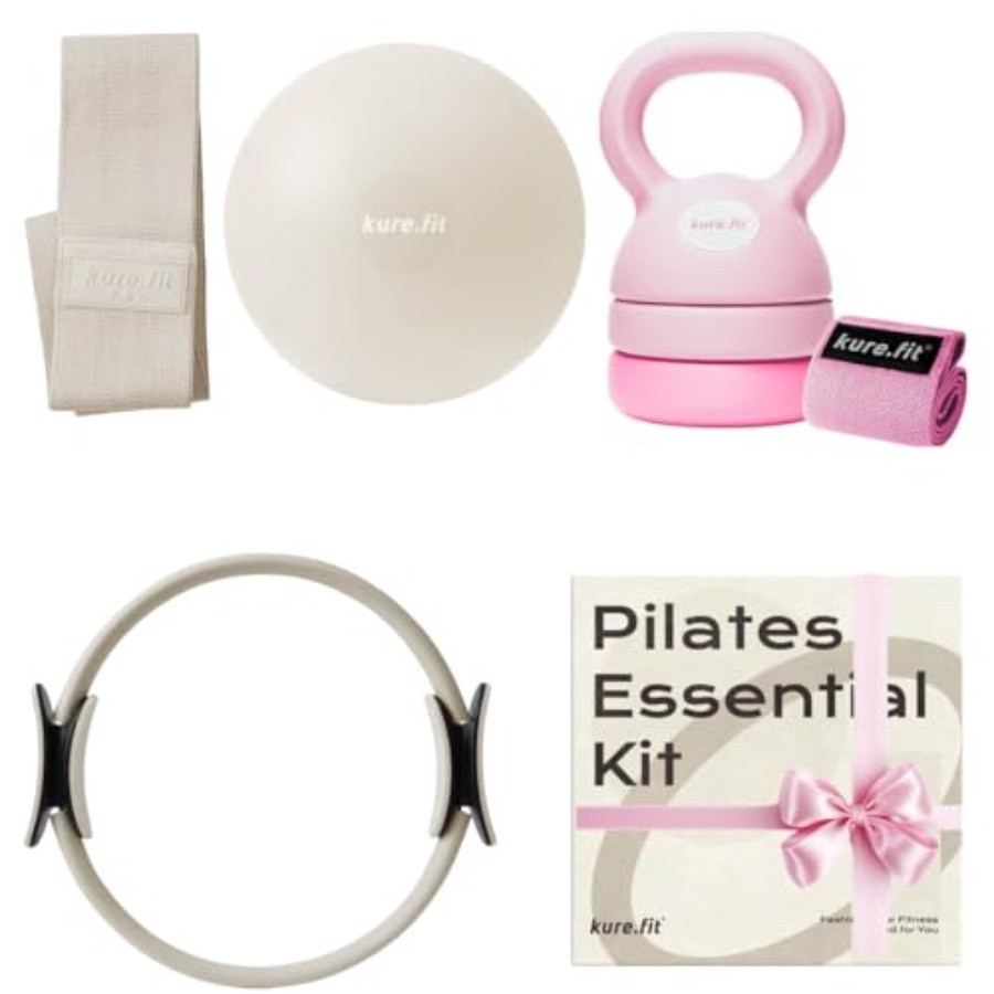 Kettlebell - Evde Pilates İçin Pembe Ayarlanabilir Kettlebell