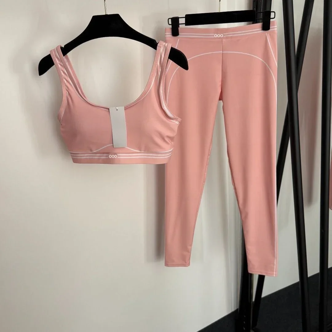 Yoga Fitness Top - Atlet ve Pantolon İki Parçalı Nefes