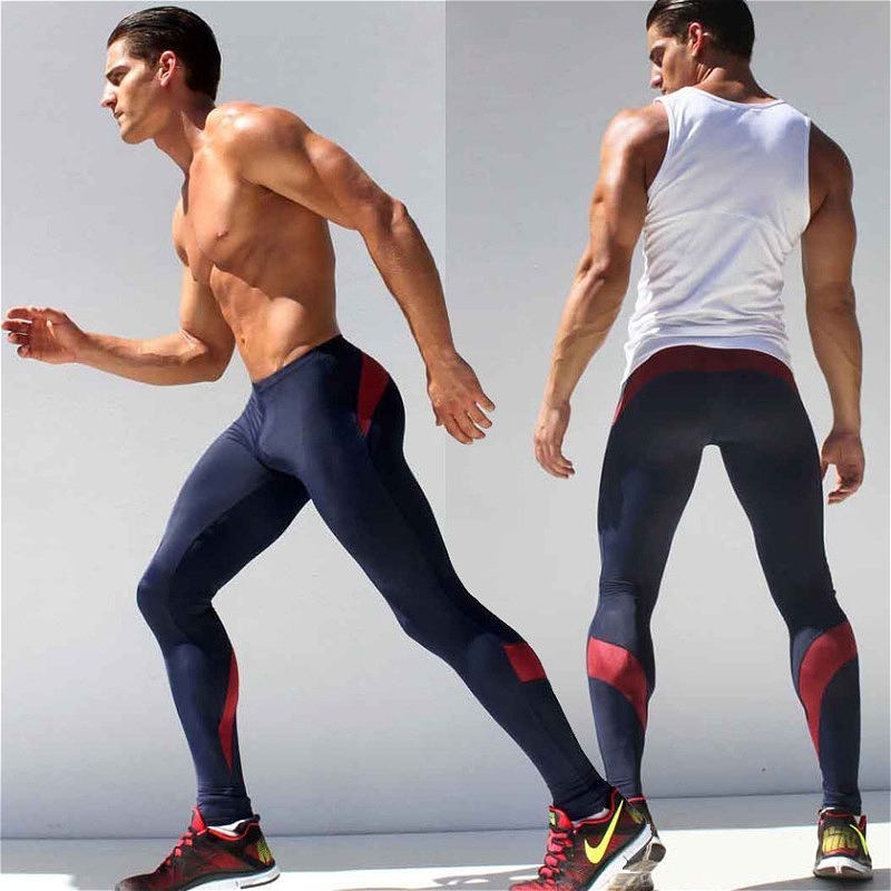 Fitness Yoga Youth - Spor erkek dar şekillendirme Yoga pantolon