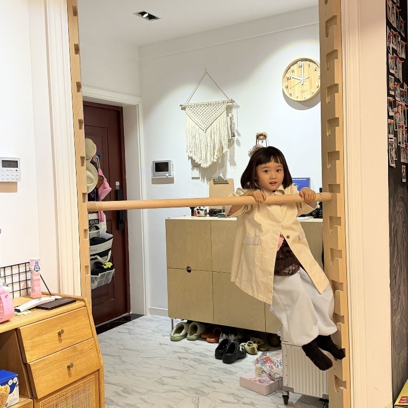 Pull Up Bar Doorframe - Kapı çerçevesi balkon Delme gerektirmeyen Kapı