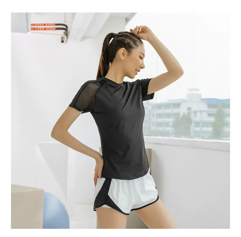 Yaz Sporları Kısa Kollu Kadın  - Yoga Fitness Top incelemesi ve fiyatı