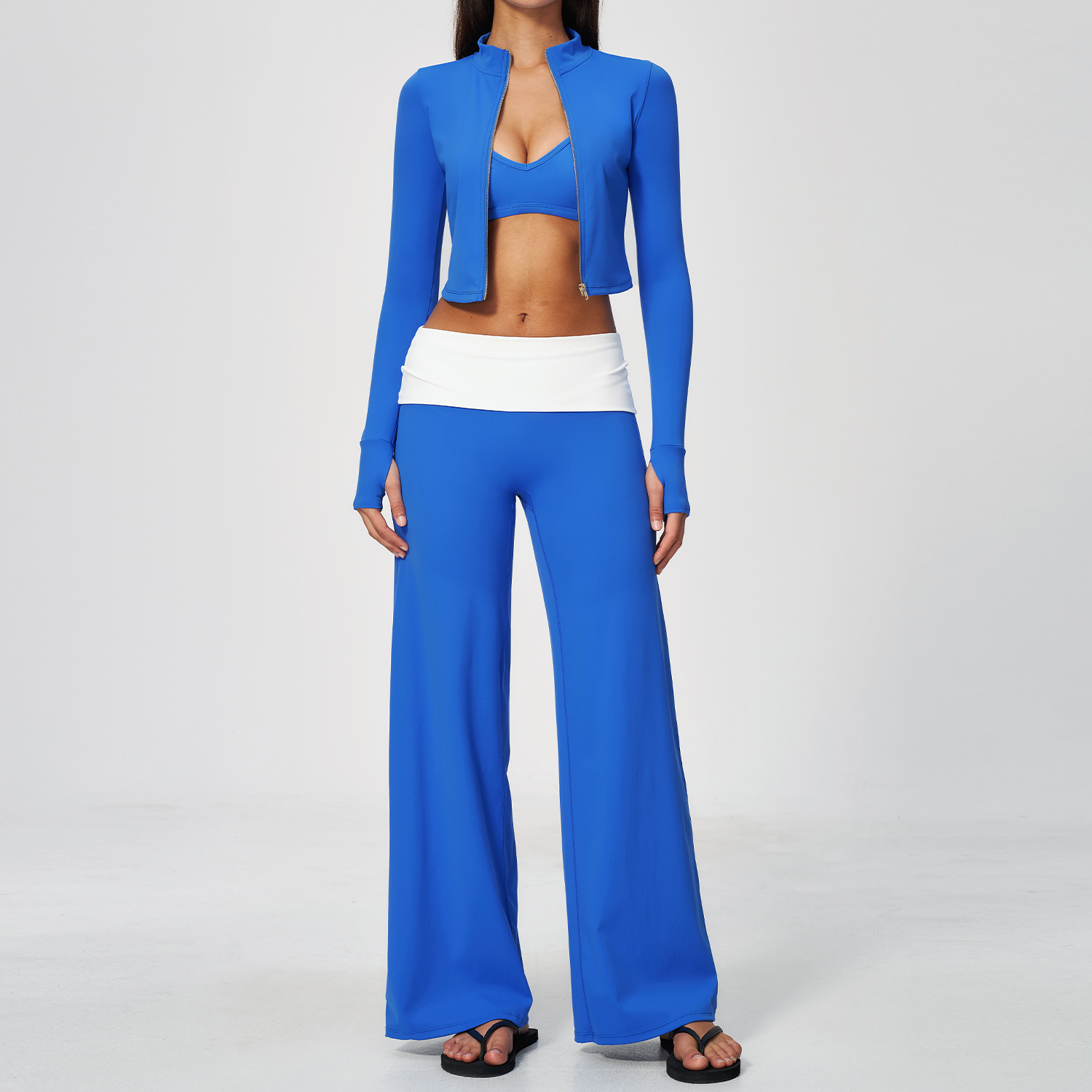 Kadın 3 Parça Yoga Seti Spor S - Yoga Fitness Jacket incelemesi ve fiyatı