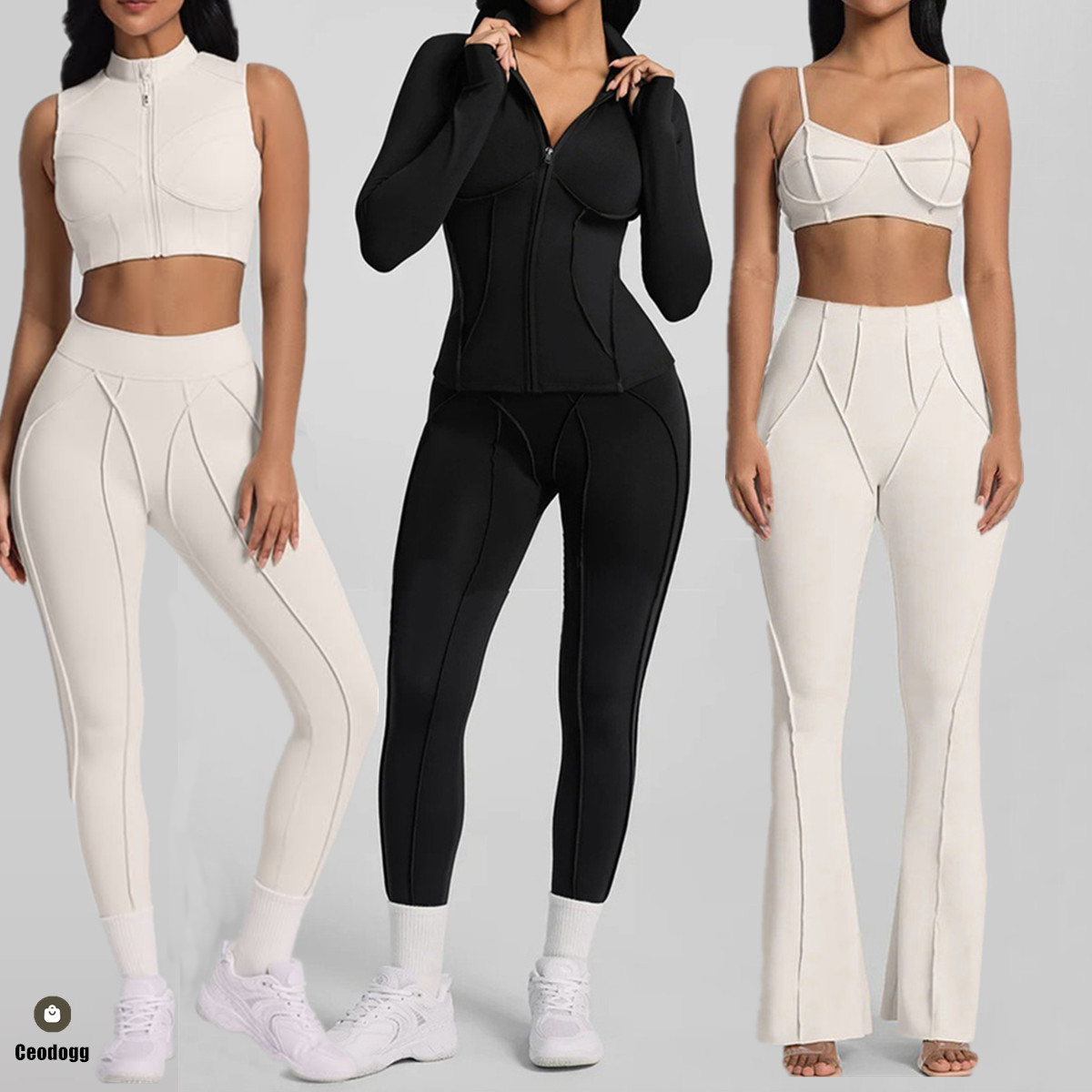 1/2 adet ped spor ceketler tak - Yoga Fitness Jacket incelemesi ve fiyatı