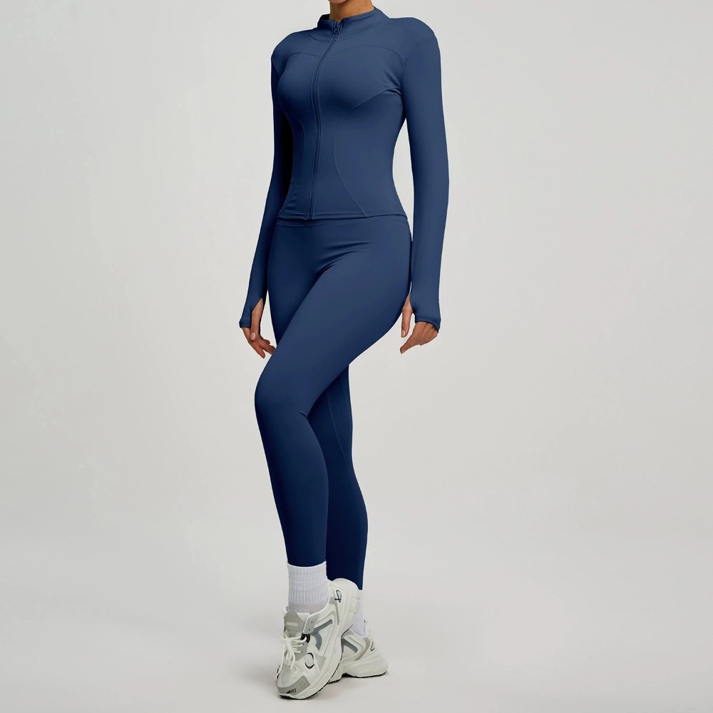 2 adet ceket Yoga setleri kadı - Yoga Fitness Jacket incelemesi ve fiyatı