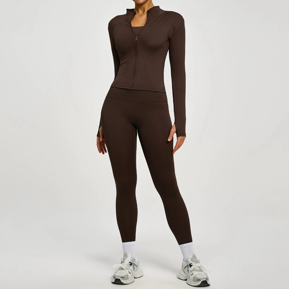 2 adet ceket Yoga setleri kadı - Yoga Fitness Jacket incelemesi ve fiyatı